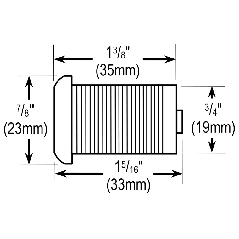 SECO-LARM - CS-PD115-PAQ - Photoelectric Proximity Sensor. Diffused Type, Plastic Cylindrical Threaded Case 15Cm Max. Sensing Range, Pigtail