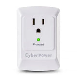 CYBERPOWER - CSB100W - 900 J, 125 V, NEMA 5-15P plug, 1 NEMA 5-15R, Limited lifetime warranty