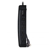 Cyber Power - CSP604T - 1350 J, 125 V, NEMA 5-15P 45 degree off-set plug, 6 NEMA 5-15R, 4 ft cord, Limited Lifetime Warranty