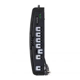 Cyber Power - CSP706T - 1650 J, 125 V, NEMA 5-15P 45 degree off-set plug, 7 NEMA 5-15R, 6 ft cord, Limited lifetime warranty