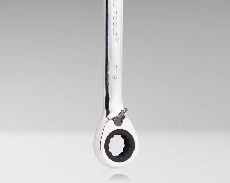 Jonard Tools - CWRR-716 - Combination Wrench Ratcheting Reversible 7/16