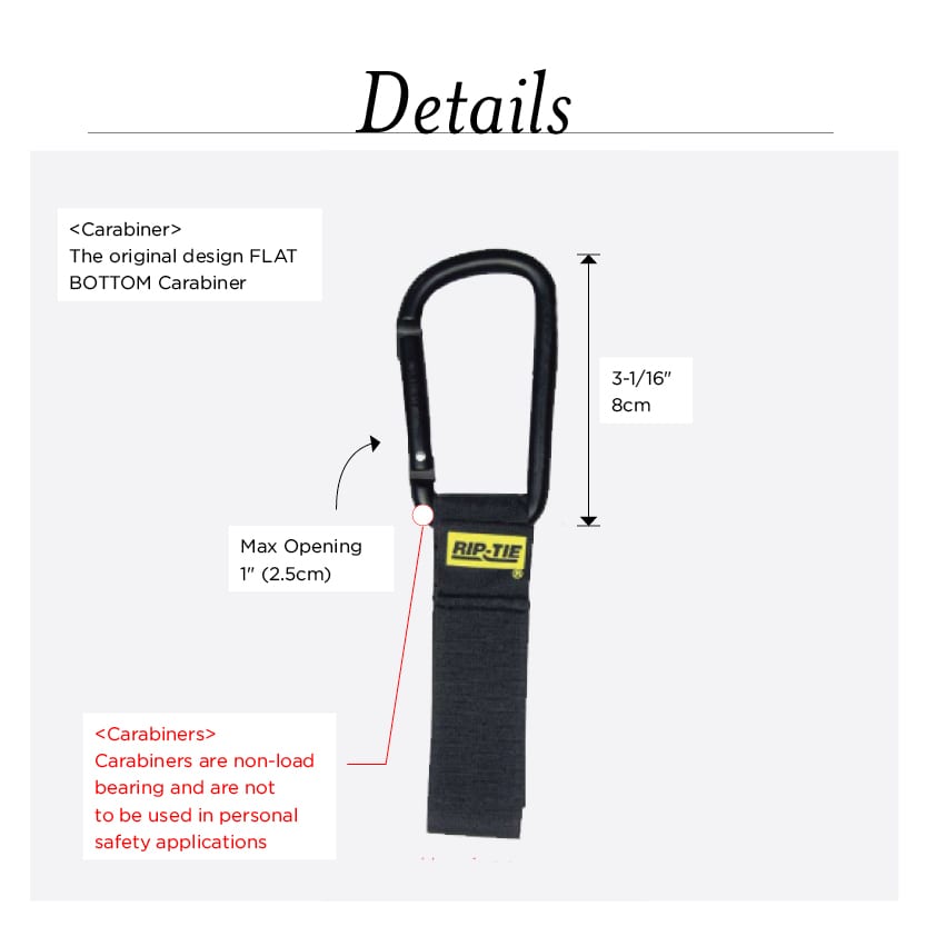 Rip-Tie - JW-20 - Two-Inch CableCarrier with WEBBING with 4.5