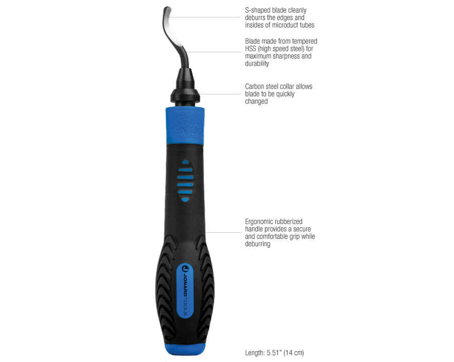 Jonard Tools - DB-5 - Rapid Microduct Deburring Tool
