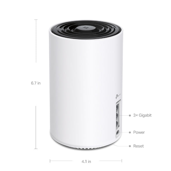 TP-Link - DECO XE75(3-PACK) - AXE5400 WHOLE HOME MESH WI-FI6EWRLS SYSTEM
