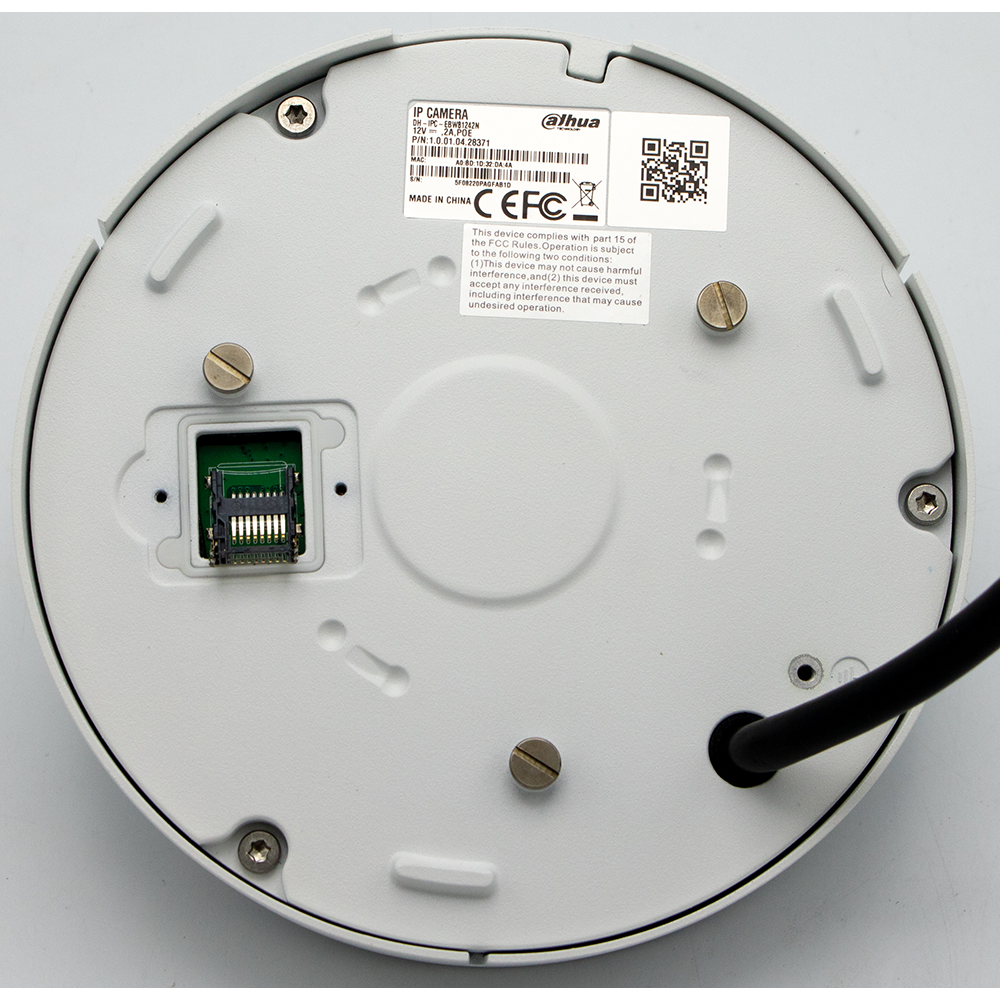 Dahua - DH-IPC-EBW81242N - 12MP IR 360° Panoramic IP Fisheye with Analytics+