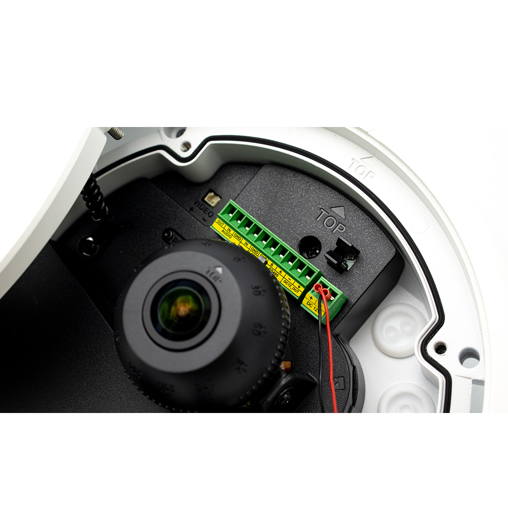 DAHUA - DH-IPC-HCBW8442N - 4MP Starlight+ 2.5mm IP Corner Dome IR