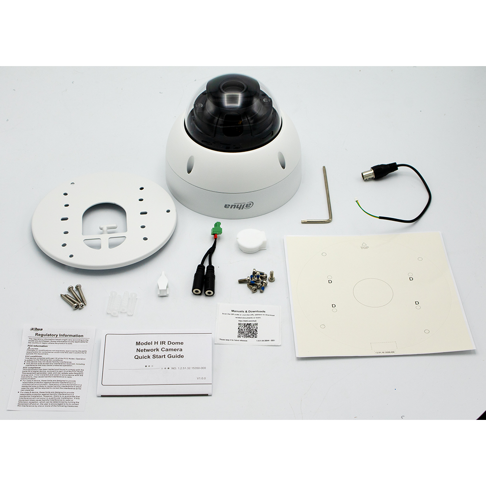 Dahua - DH-IPC-HDBW7442HN-ZFR - 4MP ePoE Starlight+ IP Dome Vari-focal IR