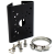 Dahua - DH-PFA150-B - Pole Mount Bracket (Black)