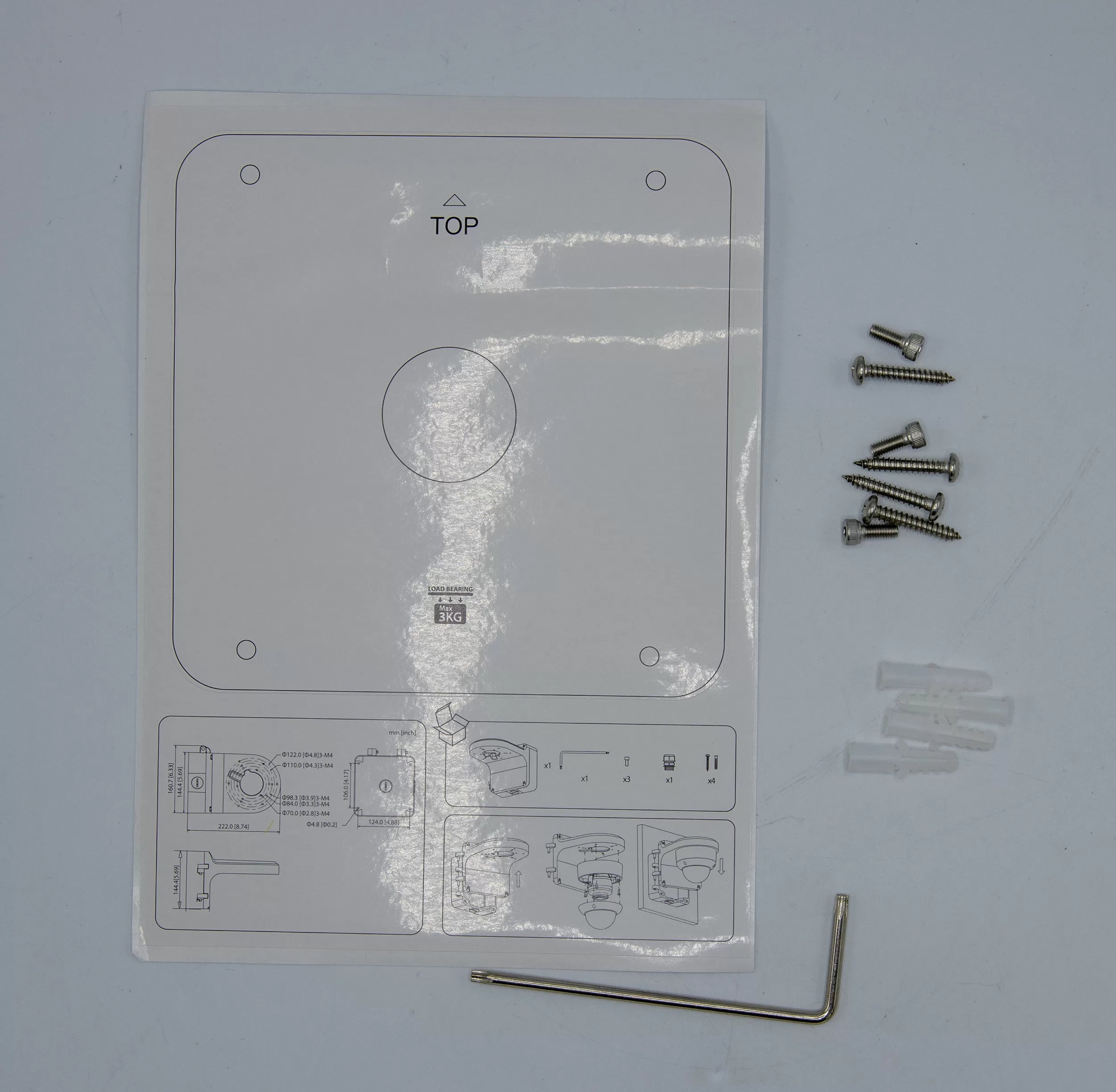 Dahua - DH-PFB206W - Wall Mount Bracket with Integrated Junction Box