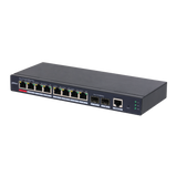 Dahua - DH-S4210-8GT-110 - 8-Port PoE Desktop Managed Gigabit Switch(PoE++)