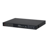 Dahua - DH-S4220-16GT-240 - 16-Port PoE Desktop Managed Gigabit Switch (PoE++)