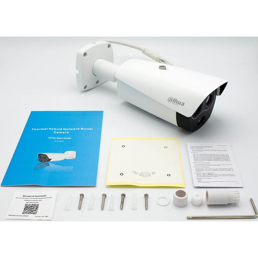 Dahua - DH-TPC-BF2221N-B3 - 256 x 192 Hybrid Thermal ePoE Network Bullet Camera