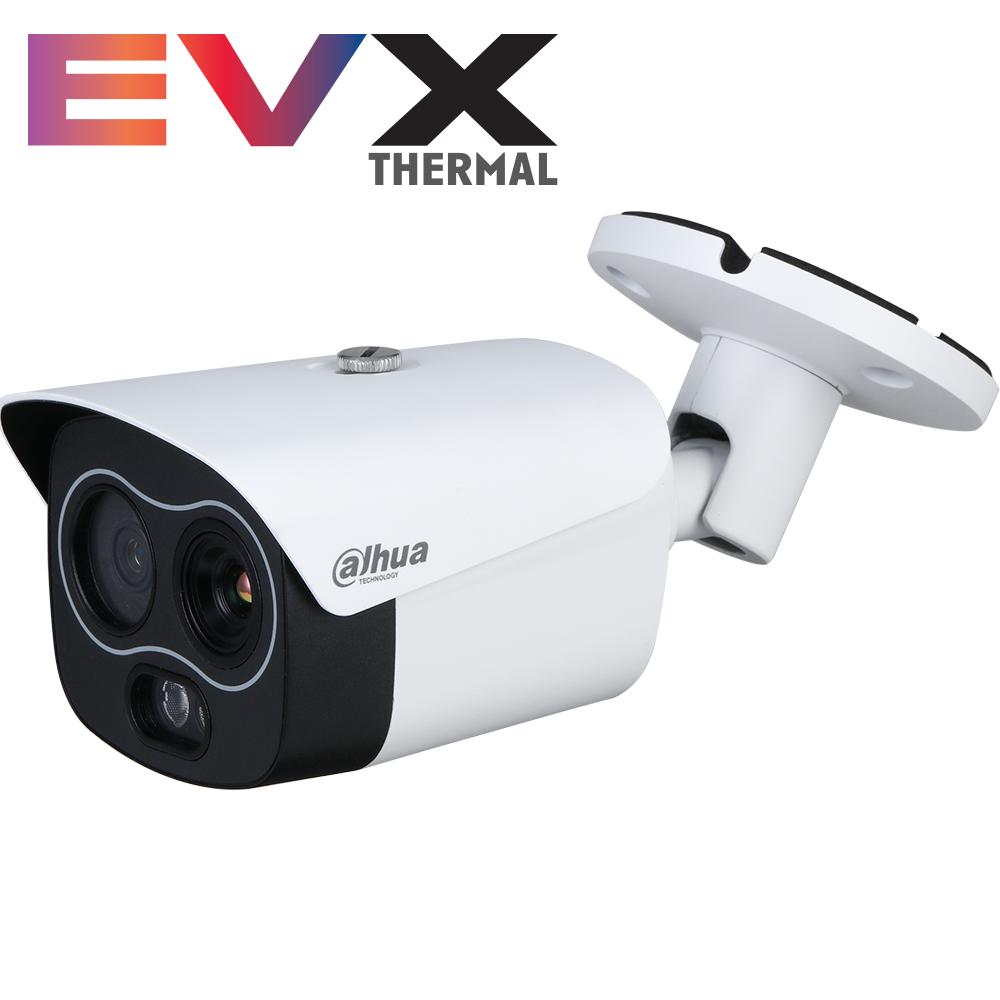 Dahua - DHI-TPC-BF1241-B7F8-S2 - EVX Thermal Network Mini Hybrid Bullet Camera, Lite Series