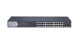 Hikvision - DS-3E1526P-SI - Smart Series 24-ch Gigabit PoE Switch