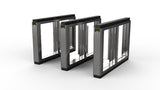 Hikvision - DS-K3B801SX-L/MPg-Dg90/1.2m/USA - Ultra Series Turnstile Left Barrier 900mm 1.2m