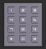 Hikvision - DS-KD-KP - Video Intercom Keypad Module