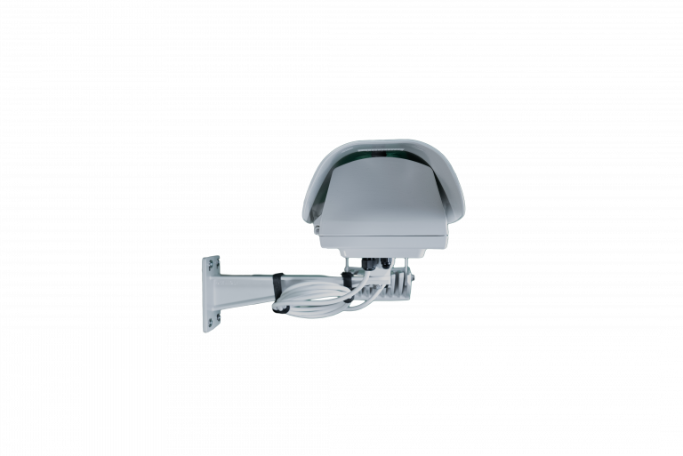 Hanwha - SHB-V-3200HPR - Outdoor enclosure with PoE+, IR and Wall mount for Box cameras. Compatible with most XNB and PNB Cameras. See complete camera compatibility list in the mount selection tool.