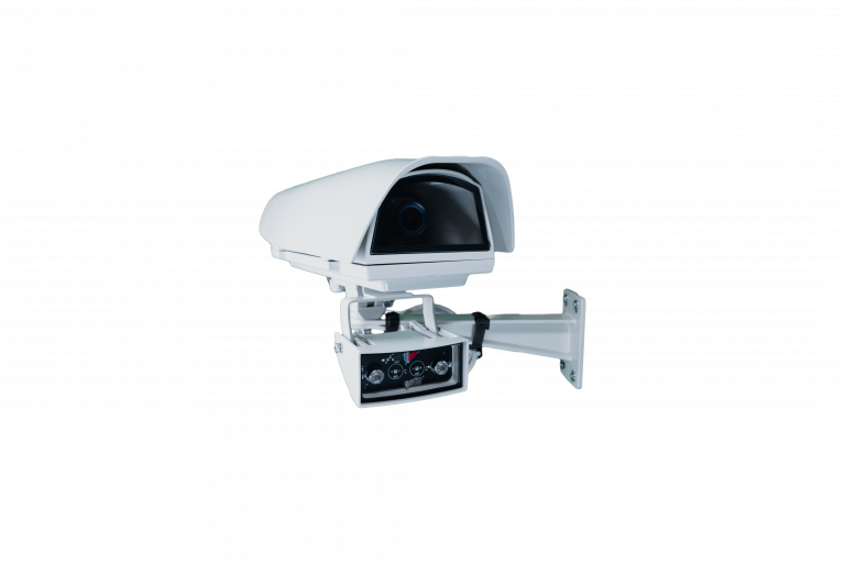 Hanwha - SHB-V-3200HPR - Outdoor enclosure with PoE+, IR and Wall mount for Box cameras. Compatible with most XNB and PNB Cameras. See complete camera compatibility list in the mount selection tool.