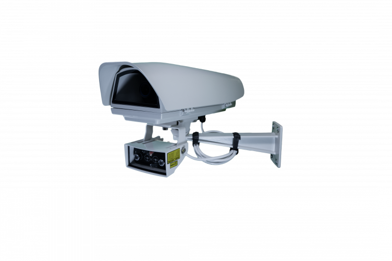 Hanwha - SHB-V-3200HPR - Outdoor enclosure with PoE+, IR and Wall mount for Box cameras. Compatible with most XNB and PNB Cameras. See complete camera compatibility list in the mount selection tool.