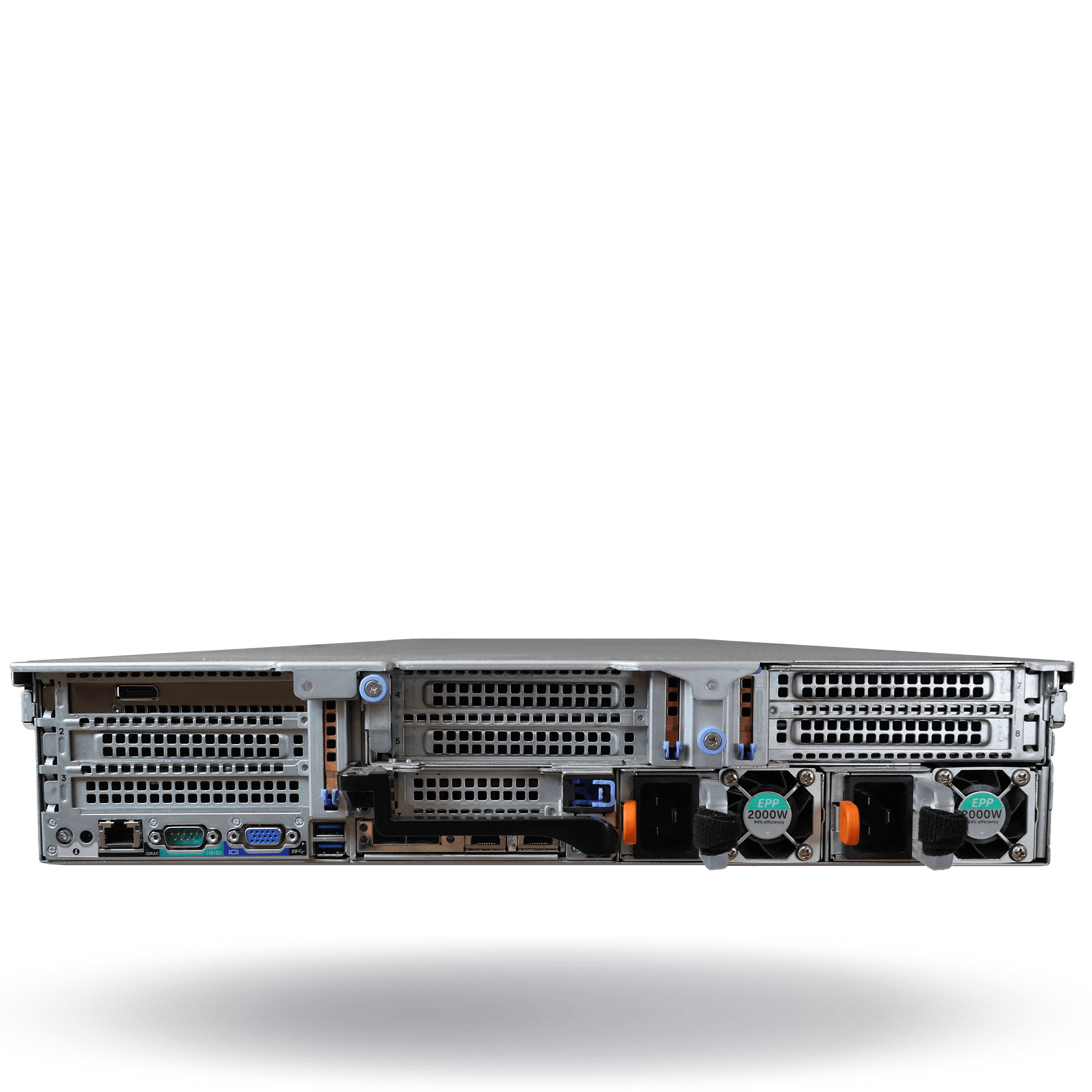 Digital Watchdog - DW-BJAi2R64T - Blackjack Rack NVR Server (Powered by DW Spectrum IPVMS), 8 DW Spectrum recording licenses and 8 IVA Ai Server licenses pre-installed, 128 cameras @ 2.1MP, 128 analytic streams, Hosting Intelligent Video Analytics Ai