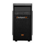 Digital Watchdog - DW-BJAiMT48T - Blackjack AI mid-Tower, Windows OS on SSD, 4 DW Spectrum Recording Licenses and 4 IVA Ai Server Licenses 48TB