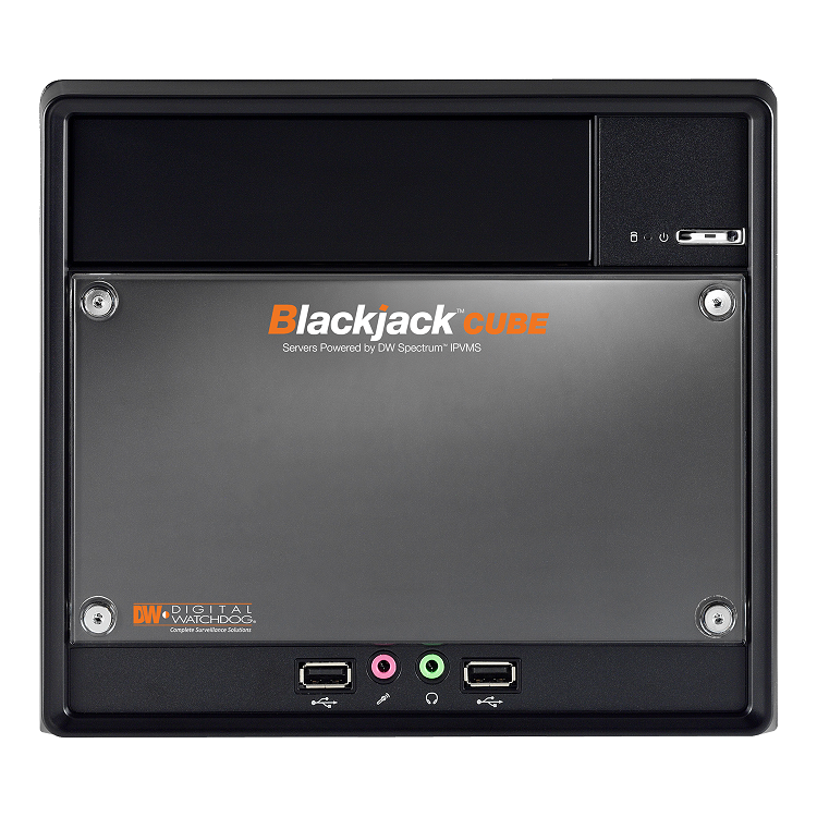 Digital Watchdog - DW-BJCUBE4T-LX - Linux based Blackjack Cube-LX NVR by DW Spectrum IPVMS 4TB HDD
