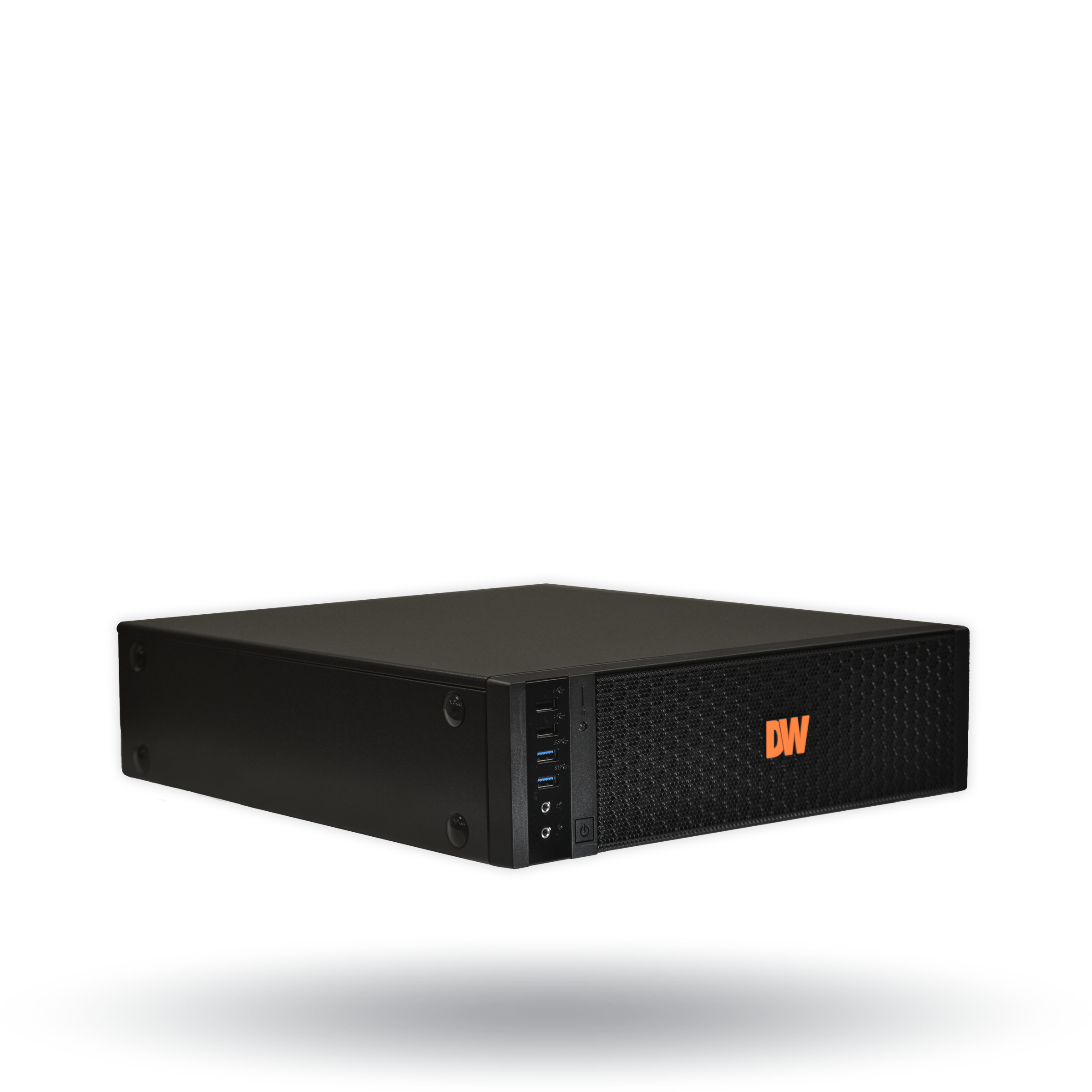 Digital Watchdog - DW-BJDX3140T-LX - Blackjack DX3 NVR Powered by DW Spectrum IPVMS. 4 Camera Licenses Pre-installed, Linux OS, i3 Processor, 40TB