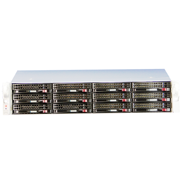 Digital Watchdog - DW-BJER2U120-LX - Blackjack E-RACK 2U 12-Bay Chassis-110-TB