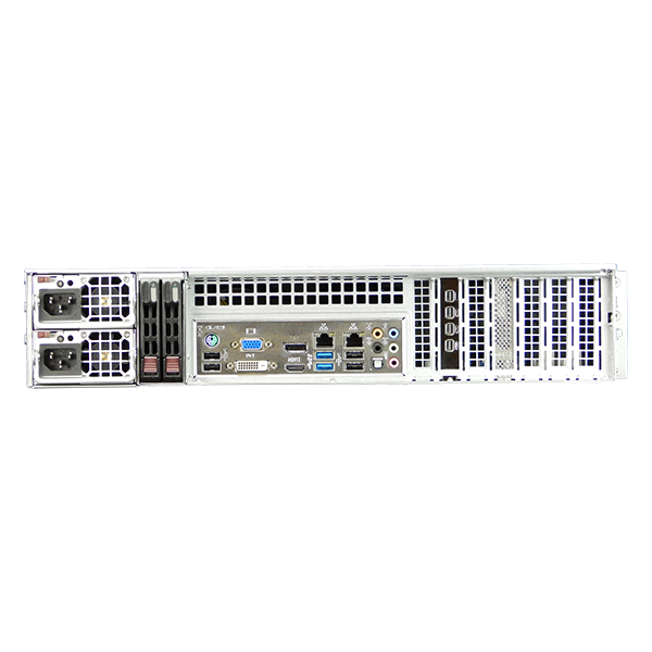 Digital Watchdog - DW-BJER2U120T-LX - Blackjack E-RACK 2U 12-Bay Chassis, Linux 120TB