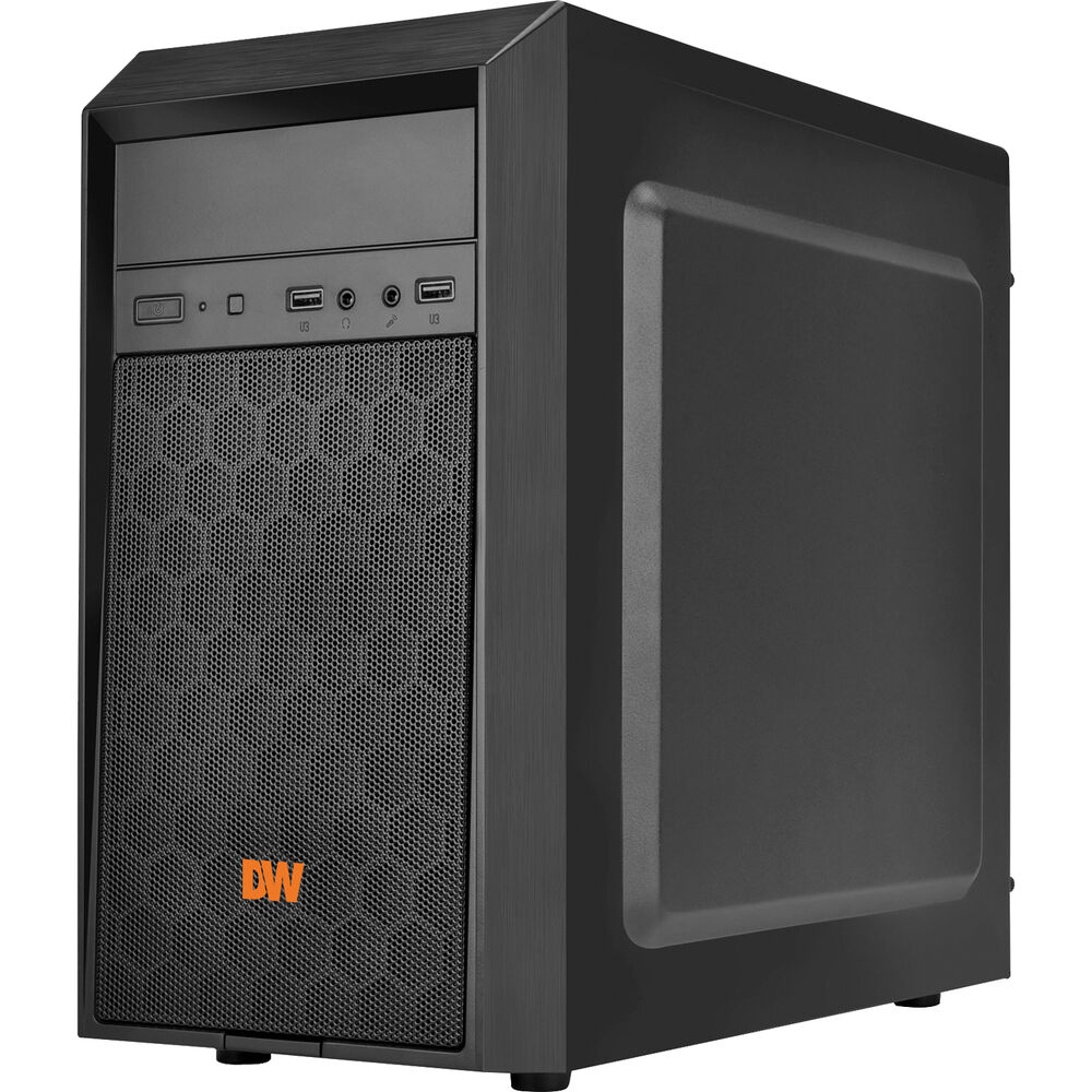 Digital Watchdog - DW-BJMT5112TLX - Blackjack Mid-Tower, Ubuntu Linux OS On SSD, 360MBPS Throughput, Intel I5, 16GB RAM, 12TB Storage, UL