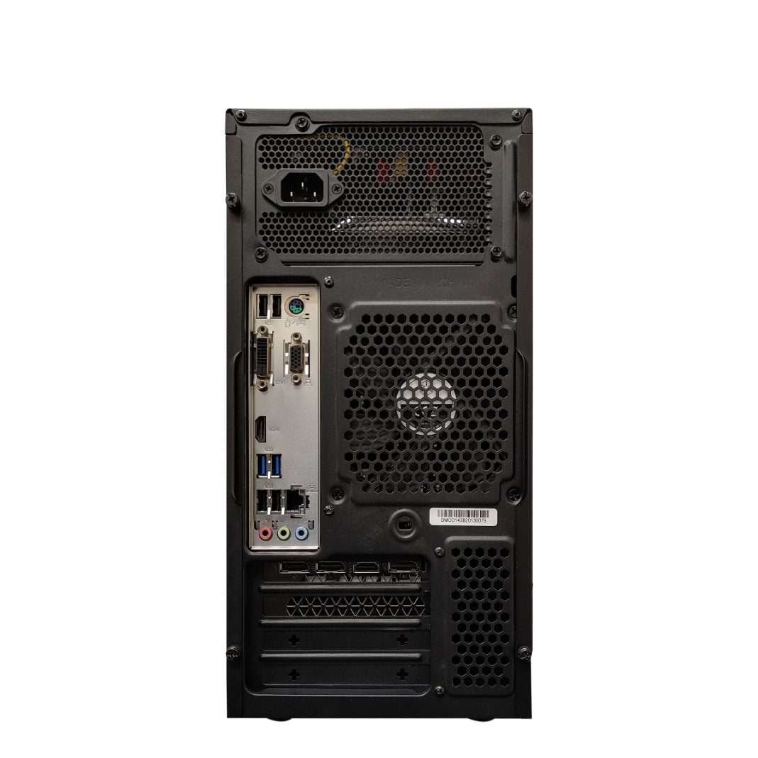 Digital Watchdog - DW-BJMTC7404T - Blackjack Mid-size Tower Client Workstations, 4 Simultaneous Monitors, Windows OS, 32GB RAM