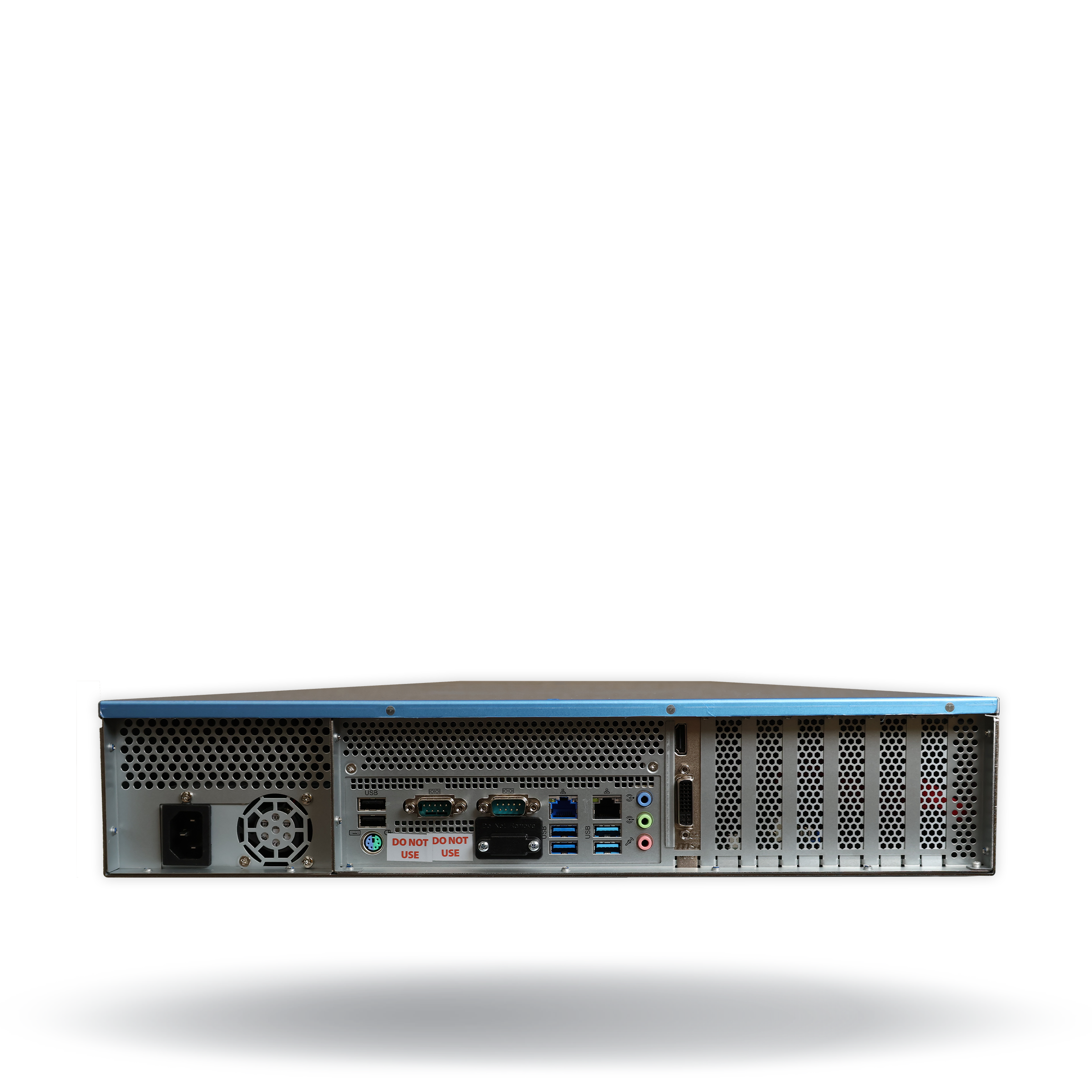 Digital Watchdog - DW-BJP2U100T - Blackjack P-RACK NVRs Powered by DW Spectrum IPVMS, 100 terabyte, 4 Camera Licenses Pre-installed, 600 Mbps of Recording Throughput Hardware Options Include Intel i7 Processor, Windows 10 and 16GB Memory
