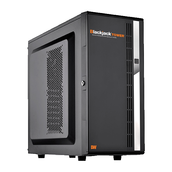 Digital Watchdog - DW-BJTR71540TLX - Blackjack Tower Servers with Intel Core i7 Processor with RAID5, Ubuntu Linux OS, 40TB