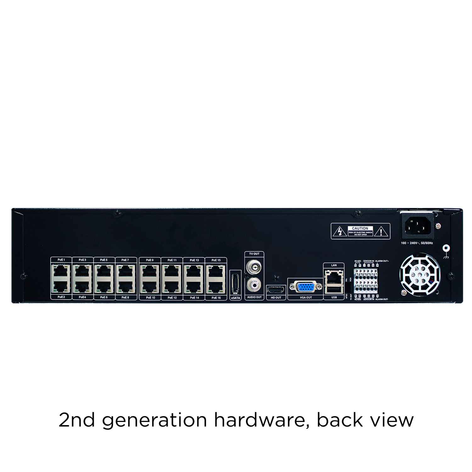 Digital Watchdog - DW-VP1632T16P -  VMAX IP Plus 16-channel NVR  32TB