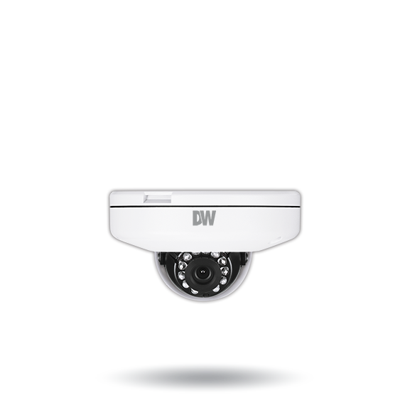 Digital Watchdog - DWC-MF2Wi28TW - MEGApix 2.1MP/1080p Ultra Low-profile Vandal Dome IP Camera with Fixed lens Option and IR