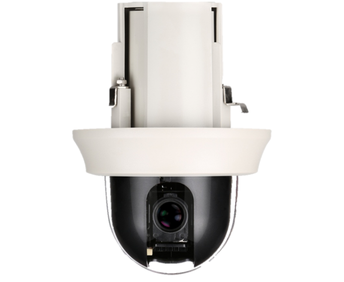 Digital Watchdog - DWC-MPTZ5XFM - MEGApix 2.1MP/1080p Pan, Tilt, Zoom 5x Flush Mount Indoor Dome IP Camera