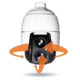 Digital Watchdog - DWC-MPTZ830XW - MEGApix 4K PTZ IP camera with 6~180mm vari-focal lens with motorized zoom and auto-focus and 30x optical zoom and IR