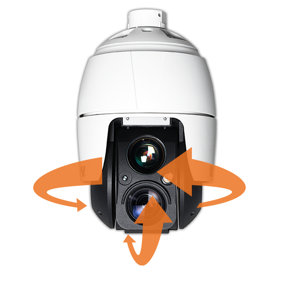 Digital Watchdog - DWC-MPTZ830XW - MEGApix 4K PTZ IP camera with 6~180mm vari-focal lens with motorized zoom and auto-focus and 30x optical zoom and IR