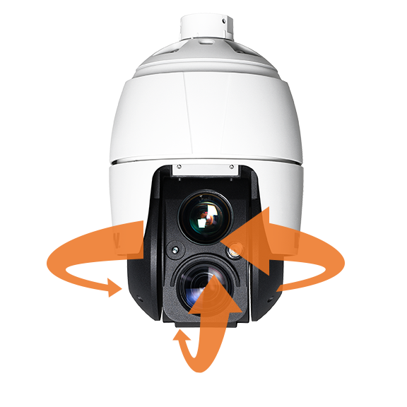 Digital Watchdog - DWC-MPTZ830XW - MEGApix 4K PTZ IP camera with 6~180mm vari-focal lens with motorized zoom and auto-focus and 30x optical zoom and IR