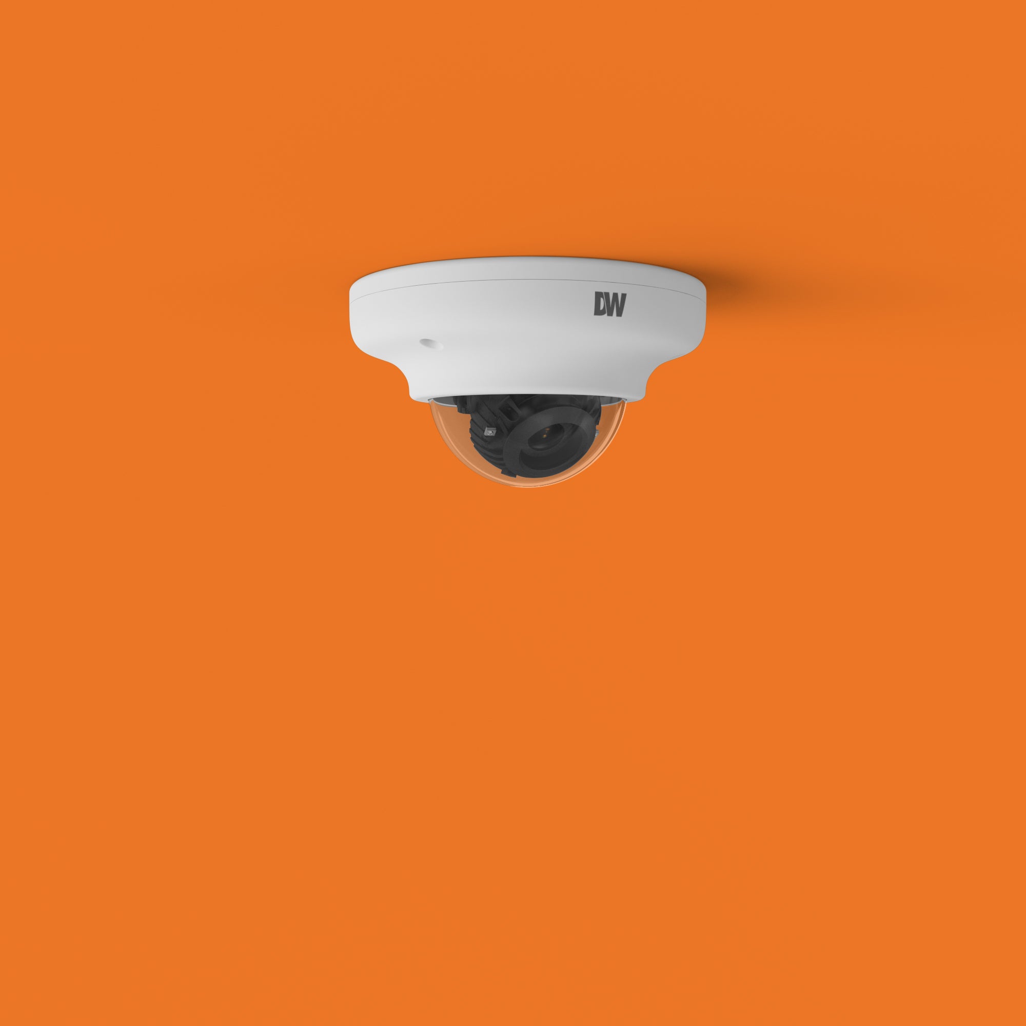 Digital Watchdog - DWC-MV72Di4TW - MEGApix 2.1MP/1080p Ultra Low-profile Vandal Dome IP Camera with Fixed Lens and IR 
