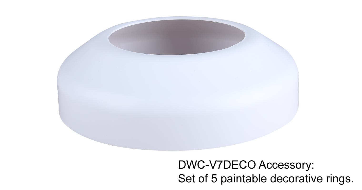 Digital Watchdog - DWC-MV74Wi6 - MEGApix 4MP ultra low-profile vandal dome IP camera with 2.8mm, 4.0mm and 6.0mm fixed lenses and IR