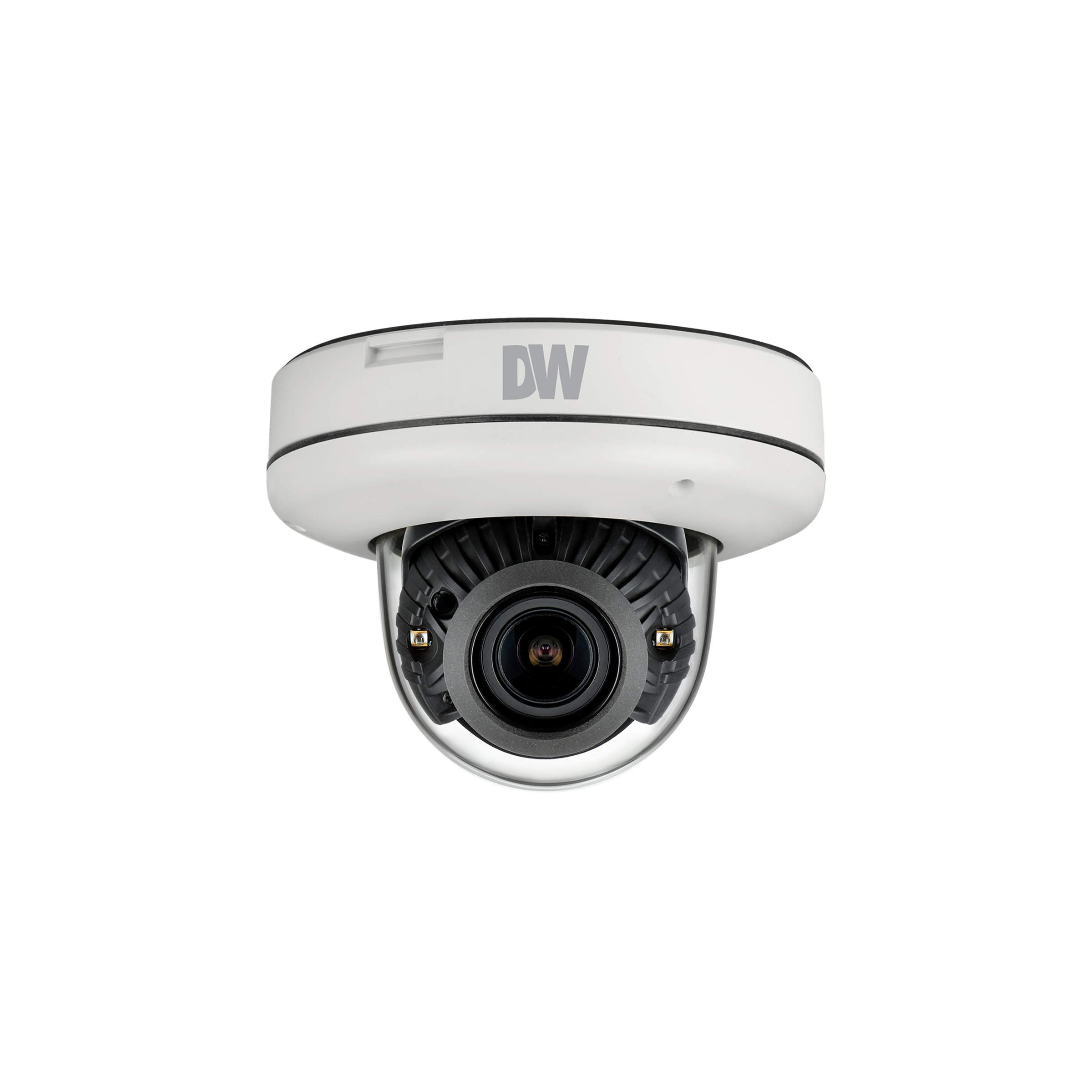 Digital Watchdog - DWC-MV84WiAC1 - MEGApix CaaS all-in-one 4MP low-profile vandal dome IP camera with 2.8~12mm vari-focal p-iris lens with motorized zoom and auto-focus and IR