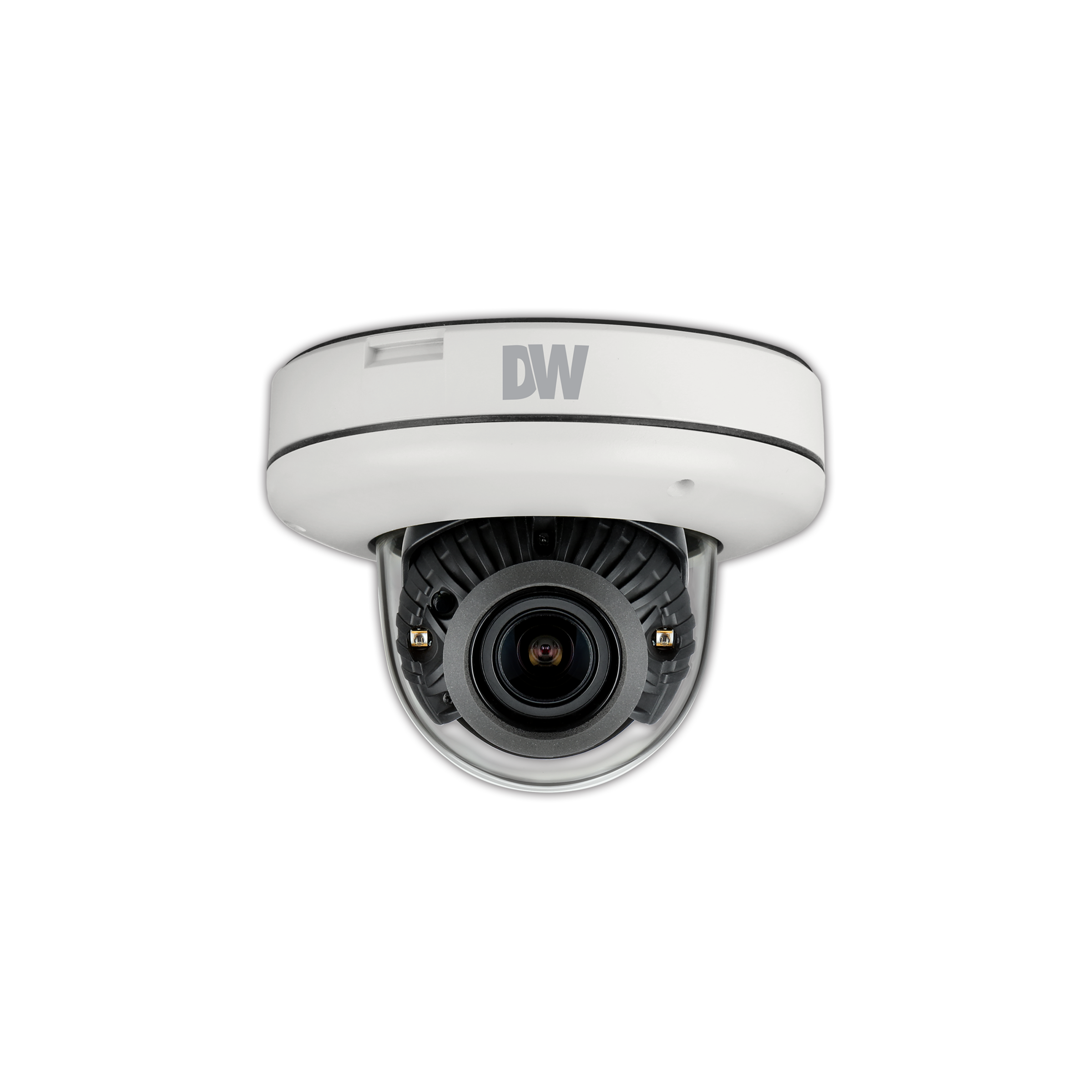 Digital Watchdog - DWC-MV84WiAC6 - MEGApix CaaS all-in-one 4MP low-profile vandal dome IP camera with 2.8~12mm vari-focal p-iris lens with motorized zoom and auto-focus and IR