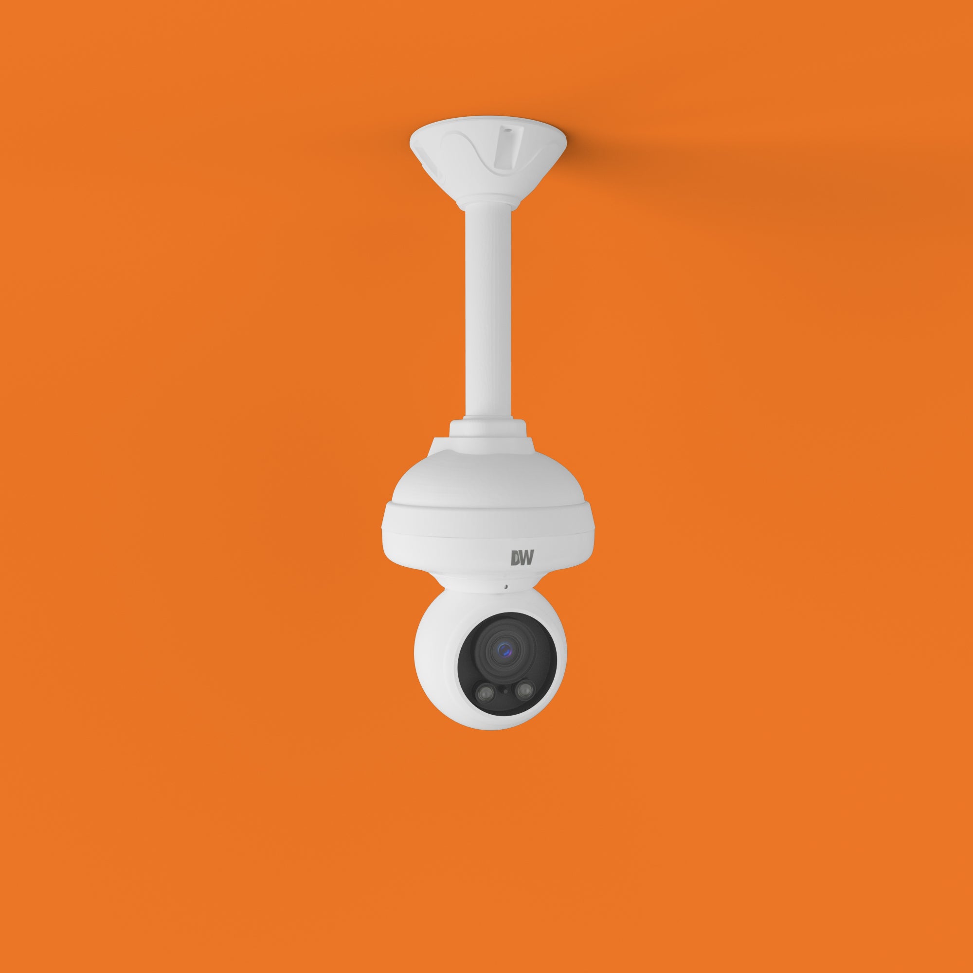 Digital Watchdog - DWC-MVA2WiAT - MEGApix 2.1MP/1080p Vandal Ball Turret IP Camera with a Vari-focal Lens and IR with IVA License