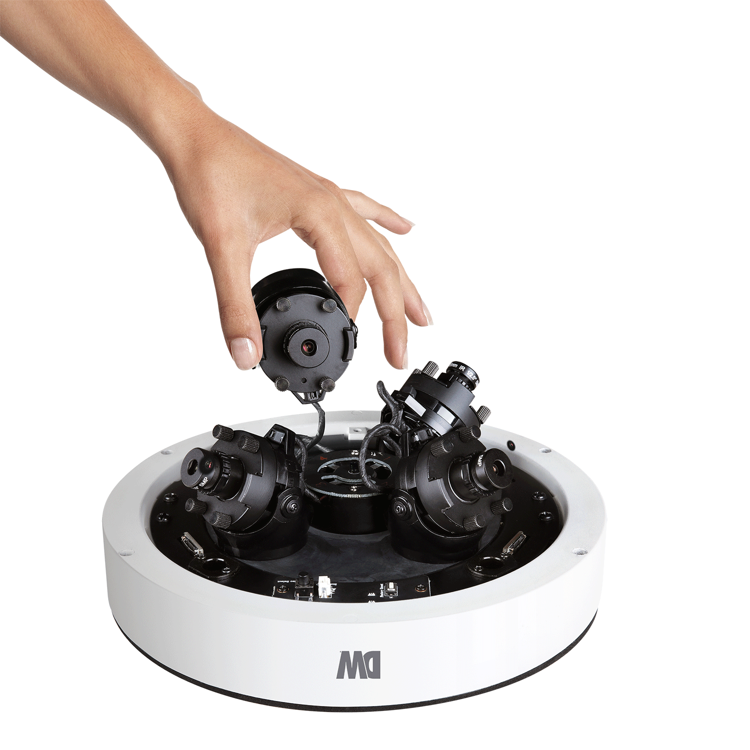 Digital Watchdog - DWC-PVX16W2 - 16MP user-configurable multi-sensor vandal dome IP camera  with 4 x 4.0mm fixed lens modules