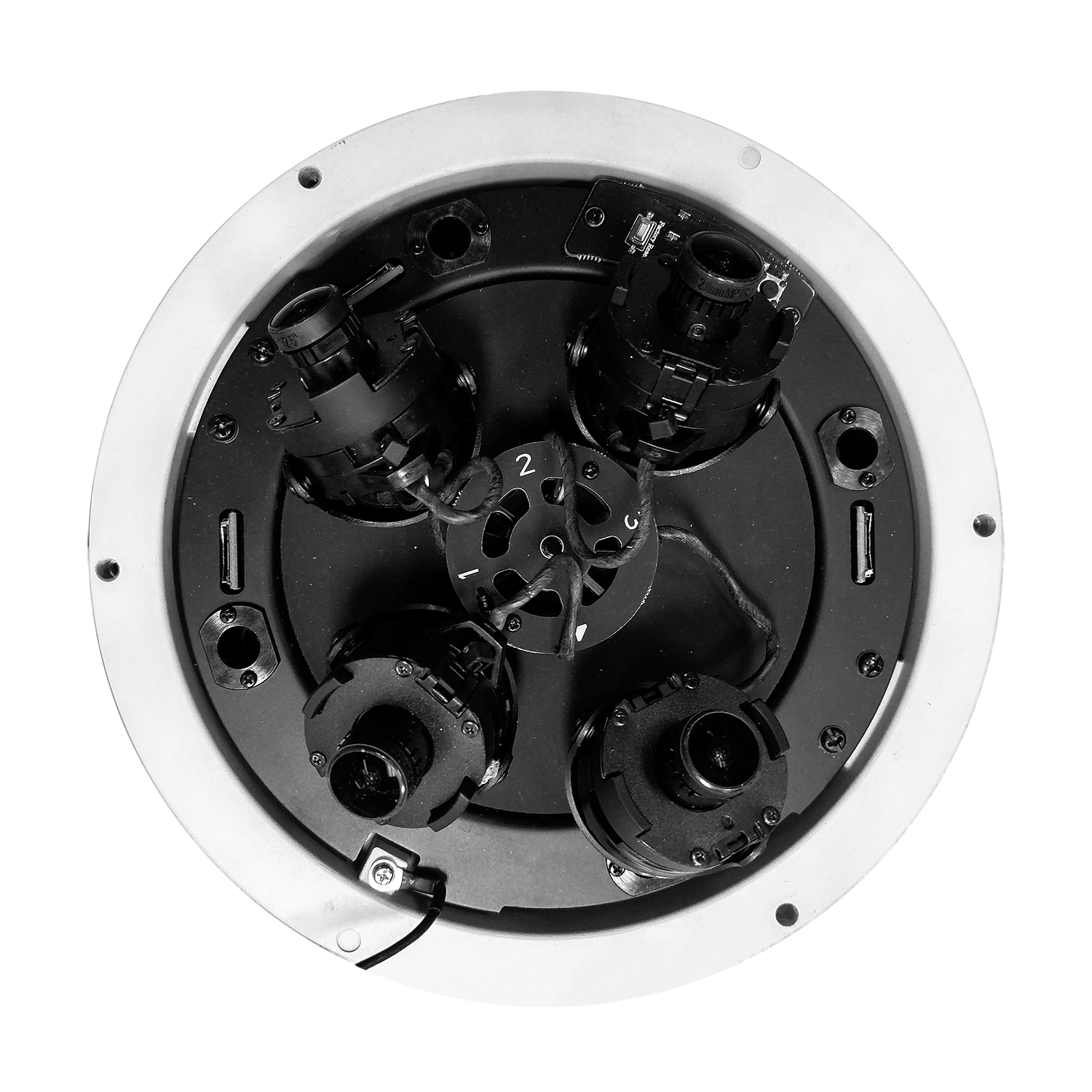 Digital Watchdog - DWC-PVX16W4 - MEGApix Flex  16MP user-configurable multi-sensor vandal dome IP camera  with 4 x 4.0mm fixed lens modules