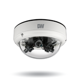 Digital Watchdog - DWC-VS753WT4444 - Star-Light Flex 8MP user-configurable multi-sensor vandal dome camera with 2.8mm, 4.0mm, 6.0mm and 8.0mm fixed lens options