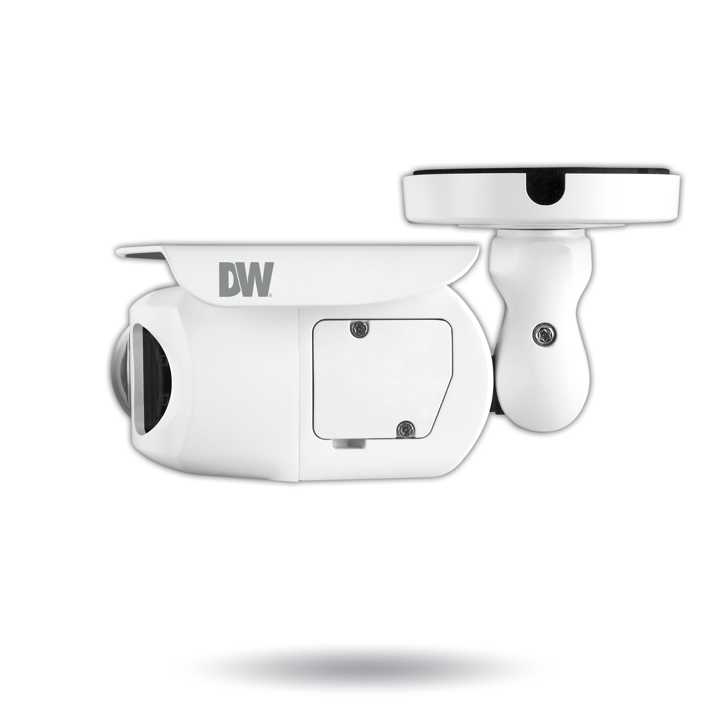 Digital Watchdog - DWC-XSBC08Bi - MEGApix Ai 4K Ultra Wide Angle Pano Bullet, Star-Light Plus, 2.3mm ultra wide lens, 1/1.8 Image Sensor, Triple Codecs (H.265, H.264, MJPEG), T-WDR, 100ft Smart IR, T-DN, Smart 3D DNR, AGC, AWB, Two Way Audio, Micro S