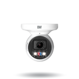 Digital Watchdog - DWC-XSTD05MF - MEGApix Ai Indoor/Outdoor Vandal Turret Camera, Ai Deep Learning, Star-Light Plus, 5 Megapixel 1/2.8” Image Sensor (2592x1944 @ 30fps), 2.7-12mm autofocus varifocal Lens,90ft White Light IR, Red and Blue Flashing LED