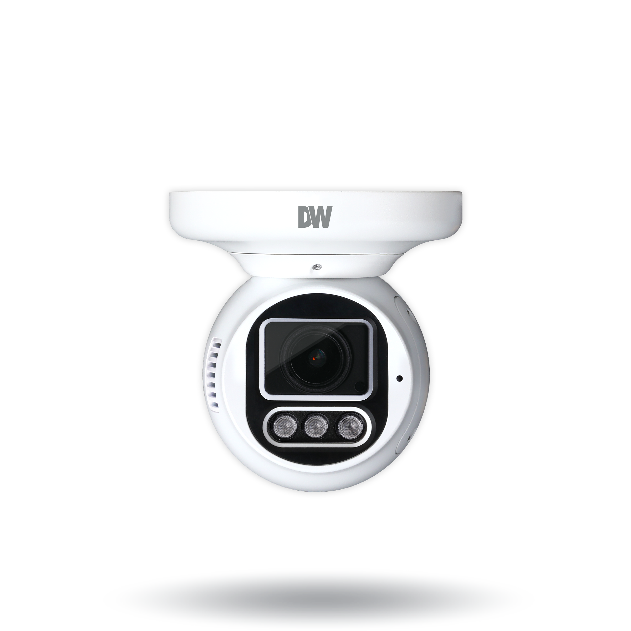 Digital Watchdog - DWC-XSTD05MFC1 - MEGApix Ai Indoor/Outdoor Vandal Turret Camera, 5 Megapixel, Ai Deep Learning, 1TB Storage, DW Spectrum IPVMS Server Installed, Star-Light Plus, 1/2.8” Image Sensor (2592x1944 @ 30fps), 2.7-12mm autofocus varifocal